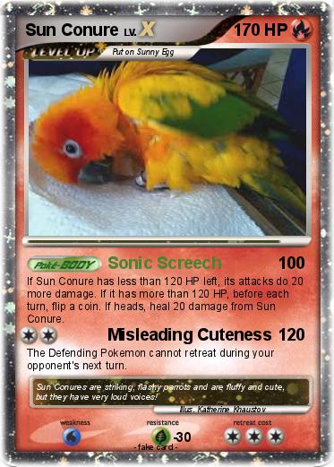 Pokemon Sun Conure