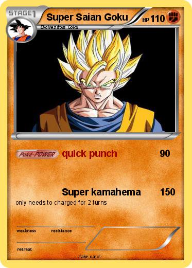 Pokemon Super Saian Goku