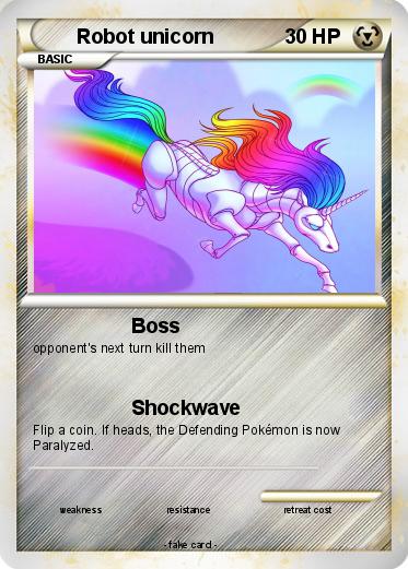 Pokemon Robot unicorn