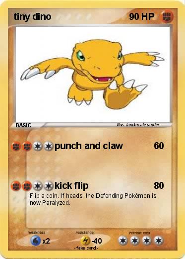 Pokemon tiny dino