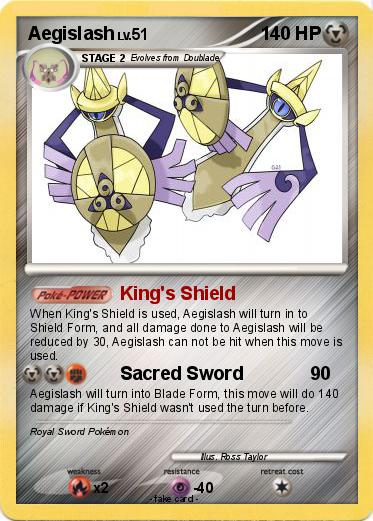 Pokemon Aegislash