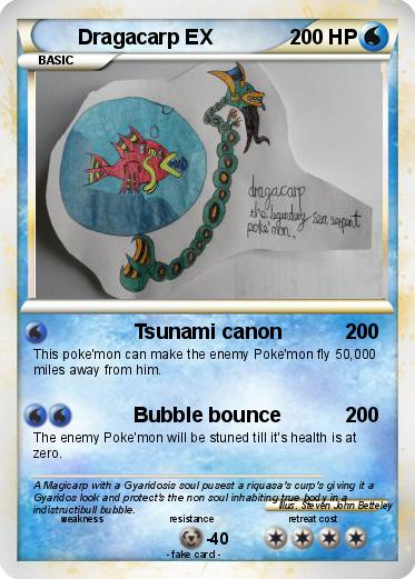 Pokemon Dragacarp EX