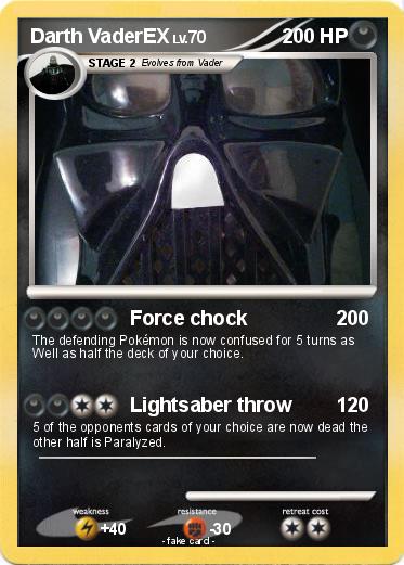 Pokemon Darth VaderEX