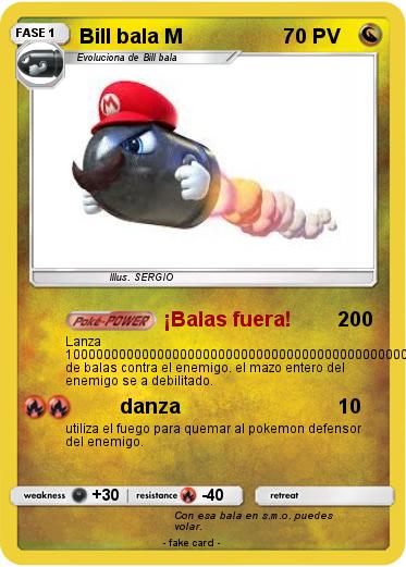 Pokemon Bill bala M