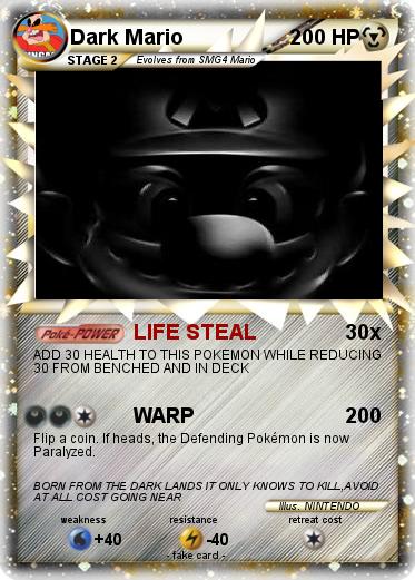 Pokemon Dark Mario