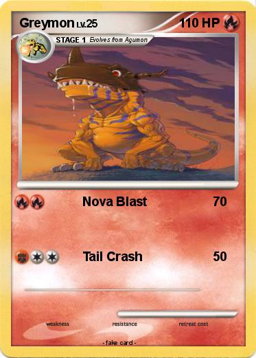 Pokemon Greymon