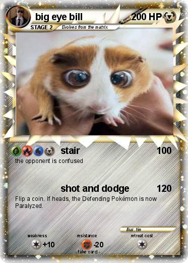 Pokemon big eye bill