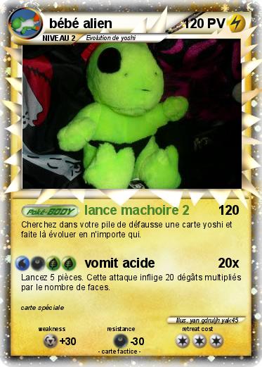 Pokemon bébé alien