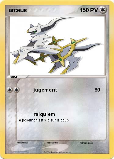 Pokemon arceus