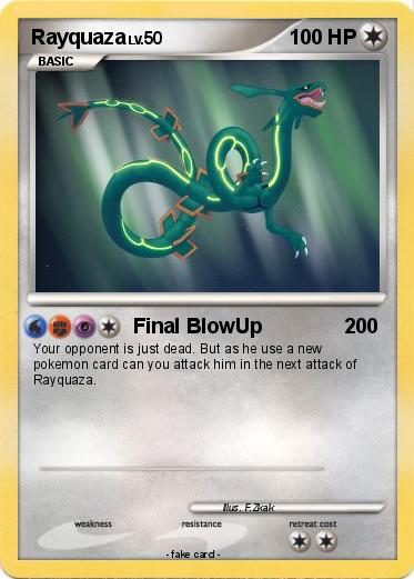 Pokemon Rayquaza
