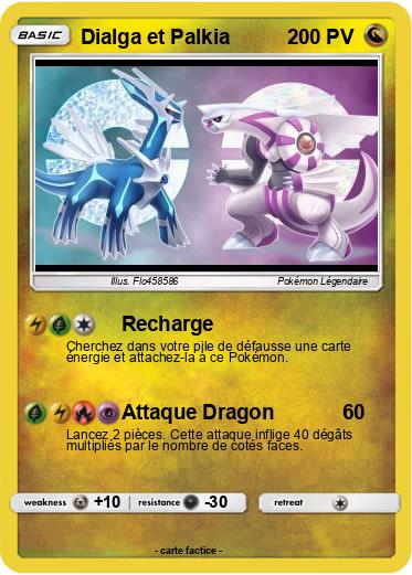 Pokemon Dialga et Palkia