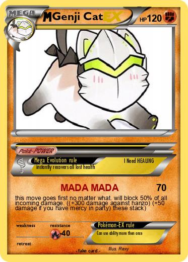 Pokemon Genji Cat