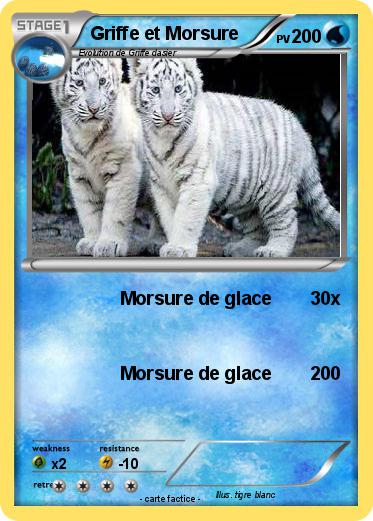 Pokemon Griffe et Morsure