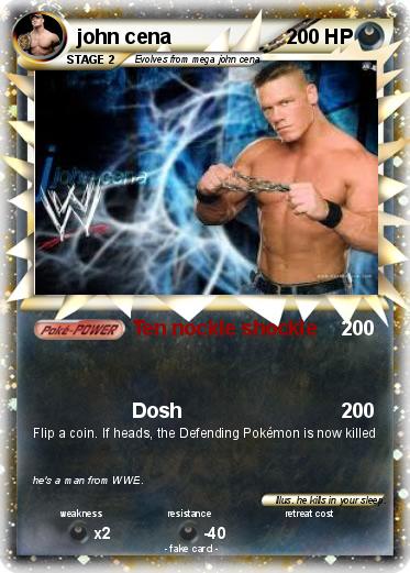 Pokemon john cena