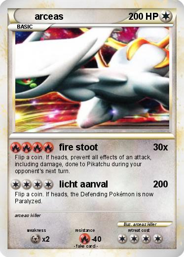 Pokemon arceas