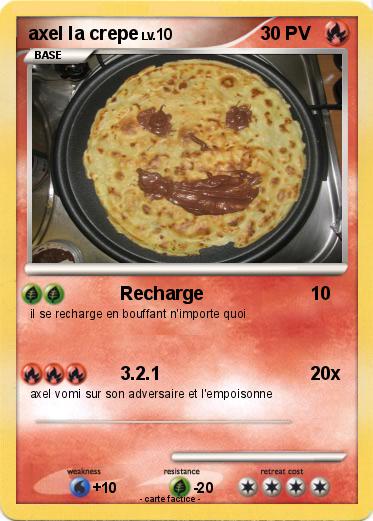Pokemon axel la crepe