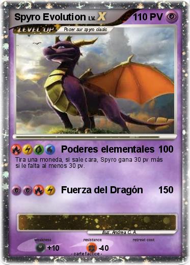 Pokemon Spyro Evolution