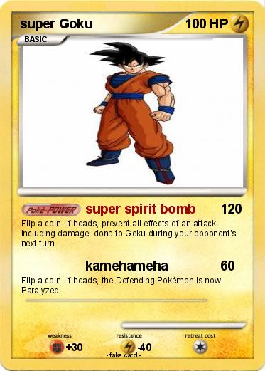 Pokemon super Goku