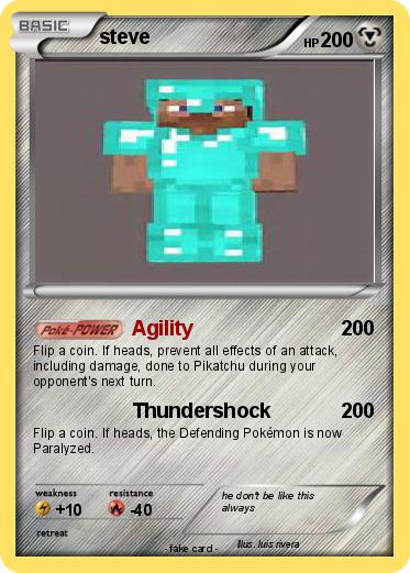 Pokemon steve