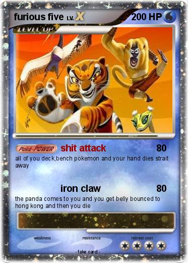 Pokemon furious five
