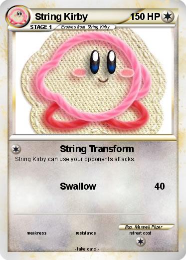 Pokemon String Kirby