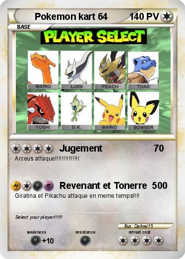 Pokemon Pokemon kart 64
