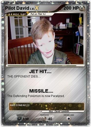 Pokemon Pilot David