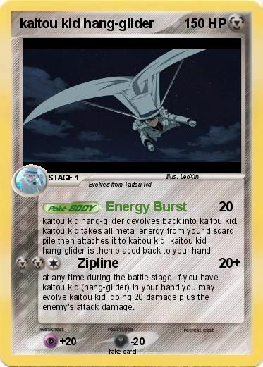 Pokemon kaitou kid hang-glider