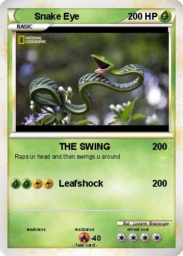 Pokemon Snake Eye