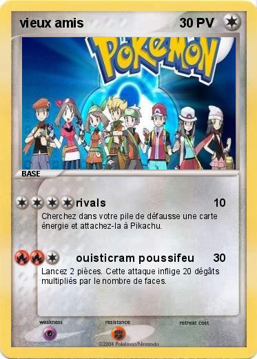 Pokemon vieux amis