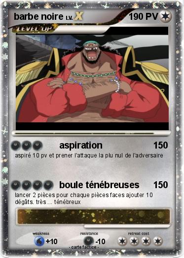 Pokemon barbe noire