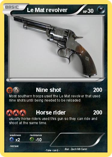Pokemon Le Mat revolver