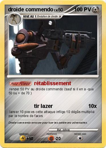 Pokemon droide commendo