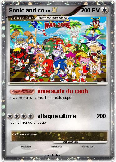 Pokemon Sonic and co