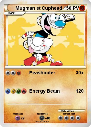 Pokemon Mugman et Cuphead