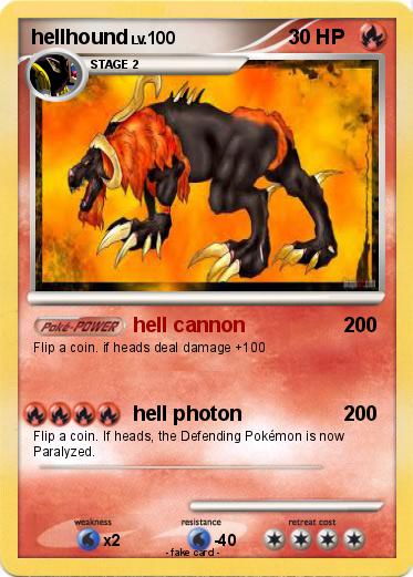 Pokemon hellhound
