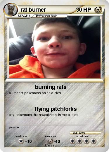 Pokemon rat burner