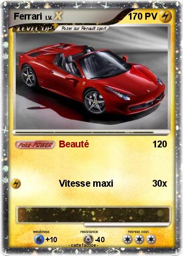 Pokemon Ferrari