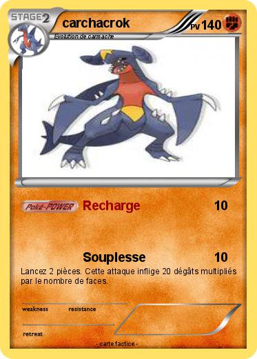 Pokemon carchacrok