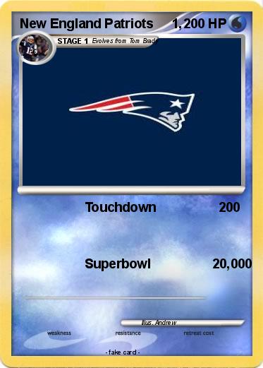 Pokemon New England Patriots     1,