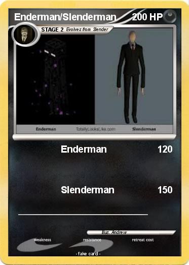 Pokemon Enderman/Slenderman