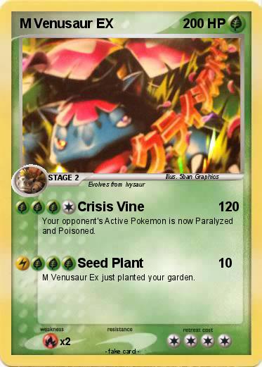 Pokemon M Venusaur EX