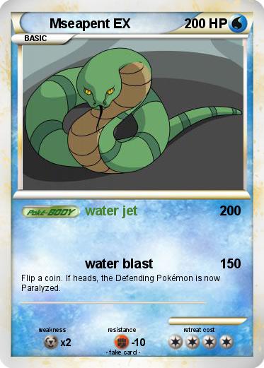 Pokemon Mseapent EX