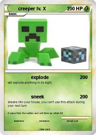 Pokemon creeper lv. X