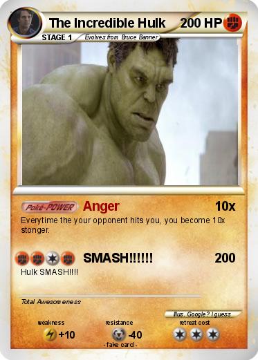 Pokemon The Incredible Hulk