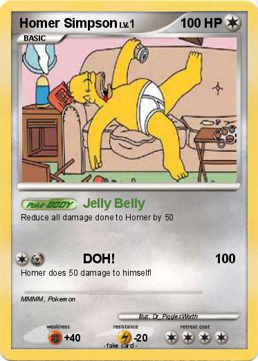 Pokemon Homer Simpson