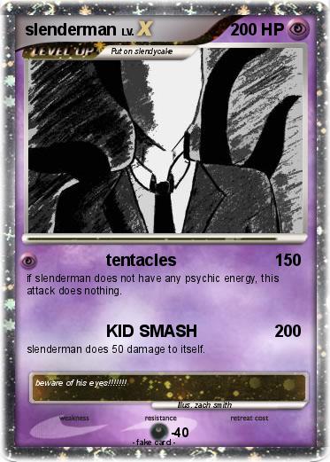 Pokemon slenderman