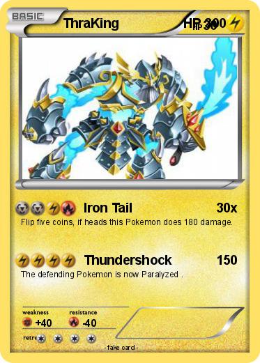 Pokemon ThraKing                  HP 300