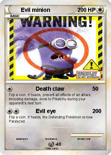 Pokemon Evil minion
