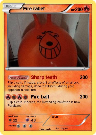 Pokemon Fire rabet